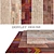 DOVLET HOUSE 5-Piece Carpets Set (Part 180) - Elegant & Versatile 3D model small image 1