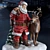 Santa's Ceramic Statue 3D model small image 1