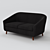 Modern Garda Sofa, 1500x720x720 3D model small image 3