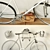 Sleek Bike Storage Solution 3D model small image 3