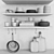 H&M Home Ceramic Kitchen Set 3D model small image 3