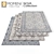 Elegant Ivory and Blue Rugs 3D model small image 1