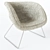 Cozy Woven Seat: Basket Chair 3D model small image 1