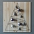 Wire Christmas Tree Decor with Toys - Unique Wall Decoration 3D model small image 3