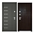 Arne Entrance Metal Door 3D model small image 3