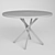 Garda Decor Round Dining Table 3D model small image 2