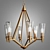 Elegant Montelena Pendant Light 3D model small image 1