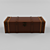 Gipfel Wine Case: Exquisite Wood, Leather & Metal Finish 3D model small image 3