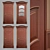 Massivstyle Madera Interior Door 3D model small image 1