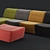 Modular Sofa: Pohjanmaan Arena 3D model small image 2