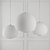 Modern Acrylic Pendant Lamp 3D model small image 2