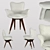 Modern Comfort: Sleek Chair Design 3D model small image 1