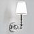 Elegant Lapeer Wall Sconce 3D model small image 1