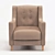 Elegant OM Armchair: Asti H 3D model small image 2