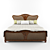 Elegant Dream Bed 3D model small image 1