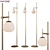 Erich Maytoni Steel Floor Lamp 3D model small image 1