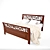 Belarusian Made Bed 3D model small image 1