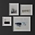 Contemporary Art Set - 15 Pieces 3D model small image 1