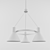 Elegant Seagull Chandelier 3D model small image 2