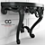Elegant Scrolls Console Table 3D model small image 3