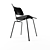 Modern Elegance: Herman Miller Eames Dining Chair 3D model small image 3