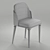Eco-Style Art Nouveau Chair 3D model small image 3