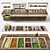 Regata Food Distribution Line: Display Stand, Refrigerated Showcase, Marmit 3D model small image 1