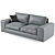 Italian Made Sofa 3D model small image 1