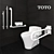 Toto CW923SGUR Toilet & Accessible Equipment 3D model small image 1