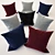 Luxury Velvet Pillow Set 3D model small image 1