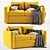 Blest Indi - Compact and Stylish Sofa 3D model small image 1