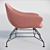 Manta: The Quintessential Lounge Chair 3D model small image 2
