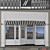 Vintage Shop Facade Kit 3D model small image 1