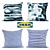 IKEA Decorative Pillow Set 3D model small image 1