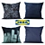 IKEA Foxglove Decorative Pillows Set 3D model small image 1