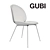 Beetle Dinning Chair: Comfort Meets Style 3D model small image 3