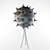 Underwater Danger: Sea Mine 3D model small image 1