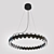 Modern Brilliant Pendant Light - 33 Lamps 3D model small image 1