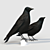 Carrion Crow Models - Urban Avian Replicas 3D model small image 1