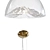 Mountain View: Elegant Suspension Lamp 3D model small image 2