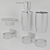 Spirella Nyo Bathroom Accessories 3D model small image 2