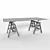 Elegant Beech Desk: Leonardo 3D model small image 2