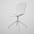 Adelaide Swivel Chair: Curves, Comfort, Elegance 3D model small image 3