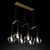 Elegant Languedoc Linear Chandelier 3D model small image 1