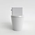 Sleek Design Simple Toilet 3D model small image 3