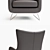 Leather Comfort: Liam Chair by Restoration Hardware 3D model small image 2