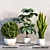 Exquisite Indoor Plant Trio 3D model small image 1