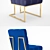 Modern Warhol Dining Chair 3D model small image 2