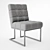 Modern Warhol Dining Chair 3D model small image 3