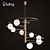 Lumi Crystal Drops Chandelier 3D model small image 1